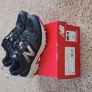 New balance trail running course en sentier